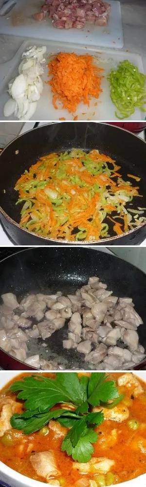 Cum de a găti tocană de pui (reteta) (Cook) Cum de a găti tocană de pui (reteta)