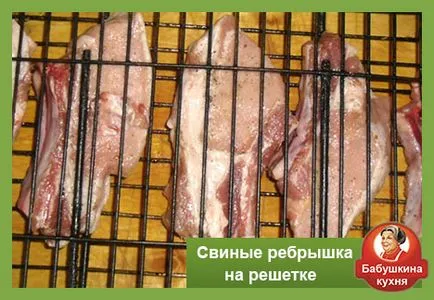 Cum de a găti frigaruile de coaste de porc cum se murarea
