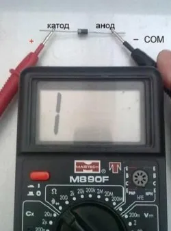 Cum de a verifica multimetru dioda modul corect