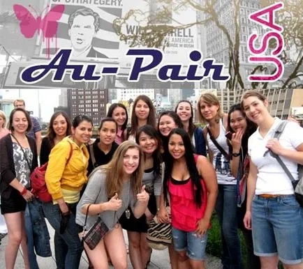 Lumea program de schimb au pair în Germania, Statele Unite ale Americii, Franța, Anglia și alte țări