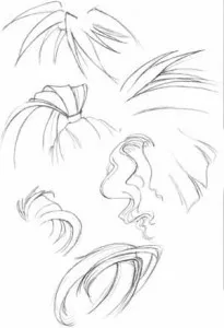 Cum să atragă anime păr, lessdraw