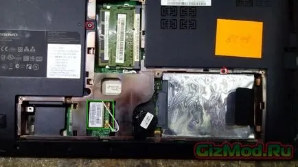 Cum să demontați și curățați praful de pe b560 laptop Lenovo - laptop de curățare b560 lenovo