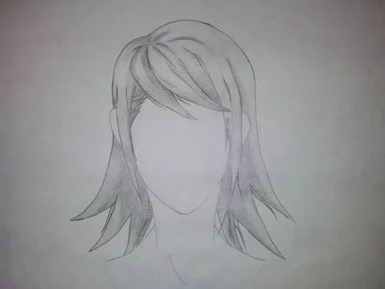 Cum să atragă anime păr