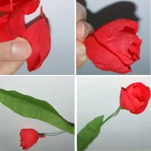 Cum sa faci un buchet de lalele de carton ondulat