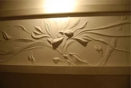 Cum sa faci un basorelief pe perete, cu mâinile lor (master-class) Cum sa faci un basorelief pe perete, cu mâinile
