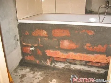 Cum se face ecranul sub baie cu mâinile și tipuri de ecrane de dispozitive sale (baie) Cum se face ecranul sub baie cu mâinile și tipuri de ecrane de dispozitive sale