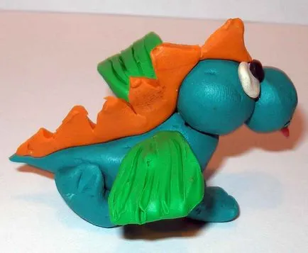 Cum sa faci un dragon din plastilină ghid cu fotografii și video