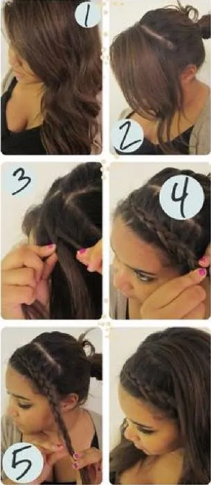 Cum de a face panglica frumos în sine (pigtail) Cum de a face panglica frumos în sine