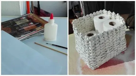 Cum de a face un coș de ziare vechi, care este de o sută de ori mai rece de cumpărături
