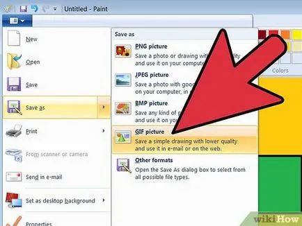 Cum sa faci o imagine GIF folosind vopsea Microsoft