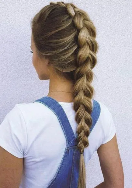 Cum de a face panglica frumos în sine (pigtail) Cum de a face panglica frumos în sine
