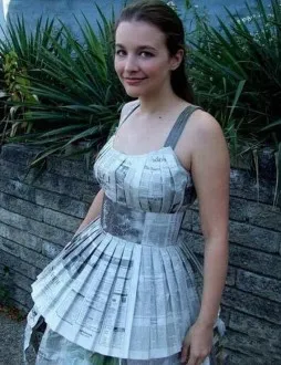 Cum sa faci o rochie făcută din hârtie cu mâinile (mâini) Cum sa faci o rochie făcută din hârtie cu propriile mâini