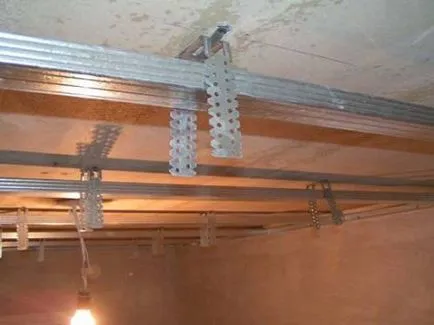 Cum sa faci un plafon de gips-carton cu mâinile lor
