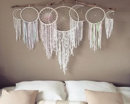 Cum sa faci un Dreamcatcher cu mâinile lor - instrucțiuni pas cu pas (din nou) Cum sa faci un Dreamcatcher cu mâinile lor - ghid pas cu pas