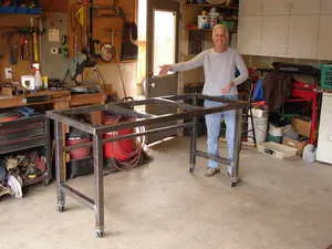 Cum sa faci un banc de lucru în garaj cu designul său mâinile oferă instrucțiuni pas cu pas, fotografii