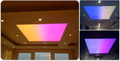 Cum sa faci un plafon luminos care nu este surse de lumină translucide