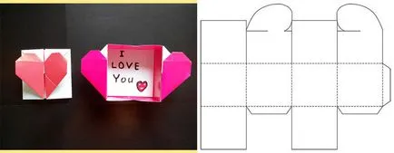 Cum sa faci o Valentine făcută de șabloane de hârtie