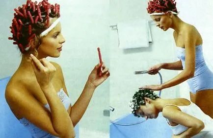 Cum sa faci un permanent la domiciliu - Lady strălucească! (Acasă) Cum sa faci un permanent la domiciliu - Lady strălucească!