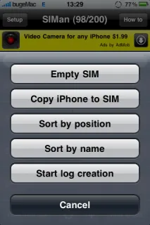 Cum de a copia contactele de pe cartela SIM pentru iPhone - pentru a muta numerele de pe cartele SIM
