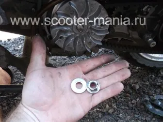 Eliminarea scuterul CVT, scutere si motociclete (scutere) Scoaterea scuter FPC, scutere și motociclete