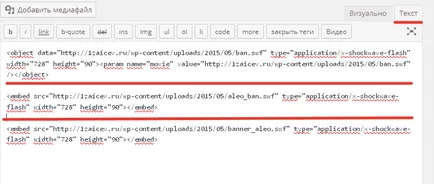 Cum de a crea și publica Flash banner pe site-ul