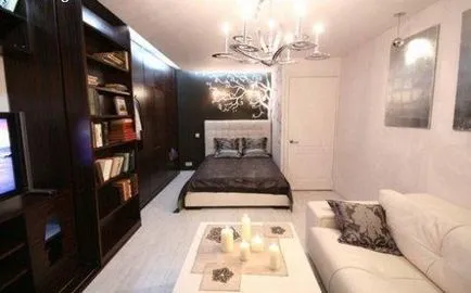 Cum se pot combina design-camera de zi și dormitor fotografii de interior camere combinate