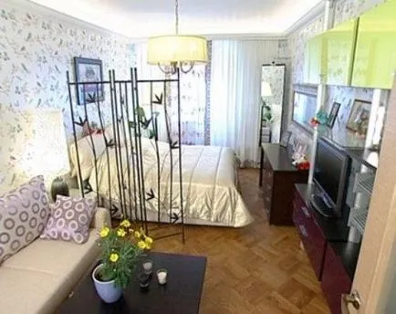 Cum se pot combina design-camera de zi și dormitor fotografii de interior camere combinate