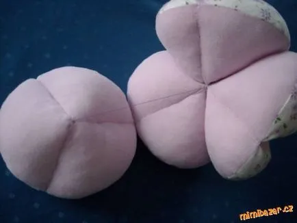Cum să coase o minge de pânză cu mâinile