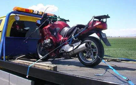 Cum de a transporta o motocicleta - motocicleta mea