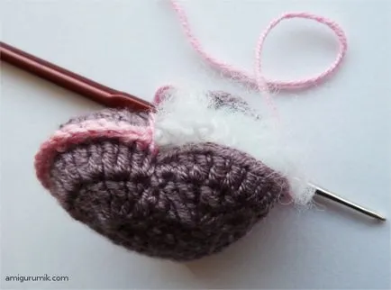 Cum de a lega sistemul de inima croșetat volumetrica - - (volum) Cum de a lega sistemul de croșetat inima volumetrica - -