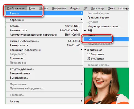 Cum de a elimina un fundal verde în Photoshop