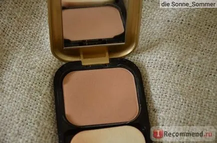 Pudră compactă Factor max facefinity fundație compact - «-pudra meu preferat! 15 în pulbere spf!