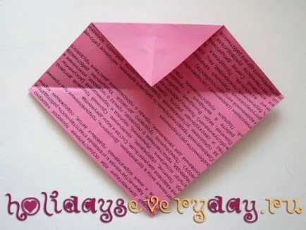 Easy Origami Heart (schema), în fiecare zi o sărbătoare