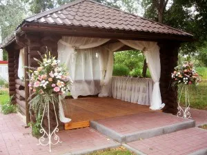 Cum de a decora foișor cu mâinile lor - idei, sfaturi, metode (chioșc) Cum de a decora foișor cu mâinile lor - idei, sfaturi, tehnici