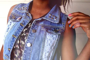 Cum de a decora o vesta din denim, pentru a fi la modă (pentru a decora) Cum de a decora o vesta din denim, pentru a fi la modă