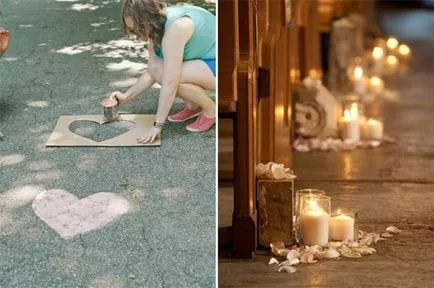 Cum de a decora intrarea idei de nunta pentru decorarea propriile mâini cu fotografii