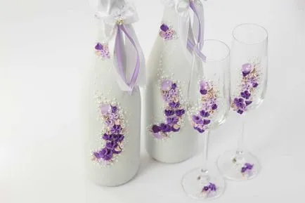 Ca vas de șampanie decora sticla zână de conversie convențional (decora) Cum de a decora o sticlă de șampanie transformare fabulos vas convențional