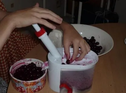 Cum de a elimina un os dintr-o cireașă mașini, aparate și instrumente