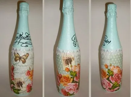 Ca decora șampanie sticla zână vas de conversie convențional (sticlă) Cum de a decora o sticlă de șampanie transformare fabulos vas convențional