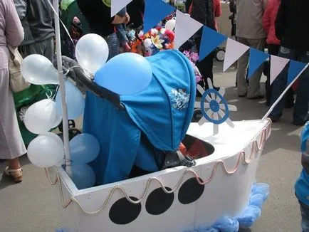 Cum de a decora un cărucior