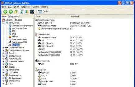 Cum de a învăța temperatura procesorului și grafică în Windows 7 și 10