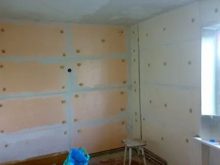 Cum de a izola pereții din interiorul unei case de caramida instrucțiuni de instalare video cu mâinile lor, o fotografie și prețul