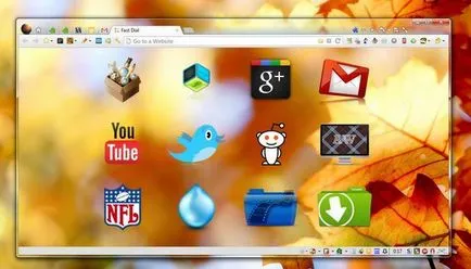 Ca și în firefox includ marcaje vizuale