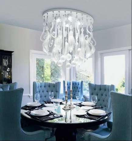 Cum de a alege tipurile de candelabre lampă, selecția de dimensiunea camerei (camera) Cum de a alege tipurile de candelabre lampă, selectarea de dimensiunea camerei