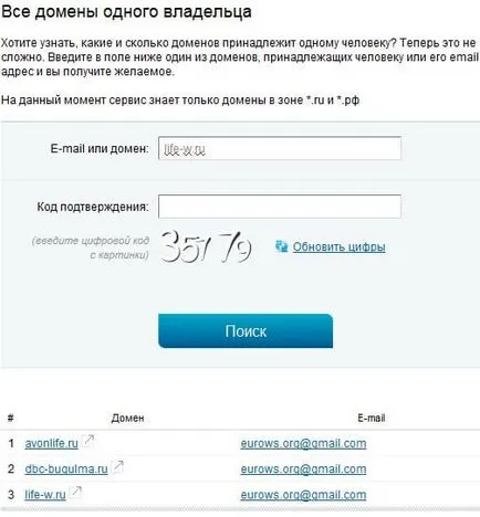 De unde știi proprietarul domeniului (site-ul web)