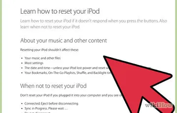 Cum de a restabili iPod