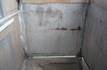 Cum pentru a sigila golurile în balcon închiderea, sigilarea loggia (fantă) Cum pentru a sigila golurile din balcon vă închideți, de etanșare în loggia