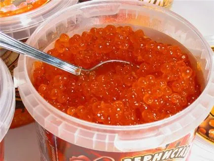 Cum se păstrează bine caviar ca un magazin de caviar vrac