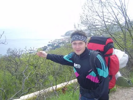 Așa cum am mers camping Sevastopol - Foros, blog-karpolova