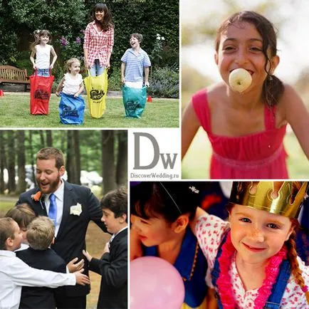 Cum să păstrați copii ocupat la nunta - pregătirea de divertisment (divertisment) Cum să păstrați copii ocupat la nunta - pregătirea program de divertisment